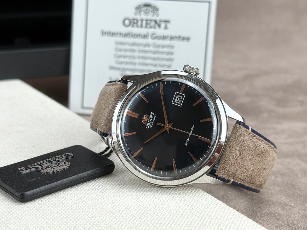 Orient - Bambino Date Automatic - Zonder Minimumprijs - RA-AC0P02L - Heren - 2020+  #4.3