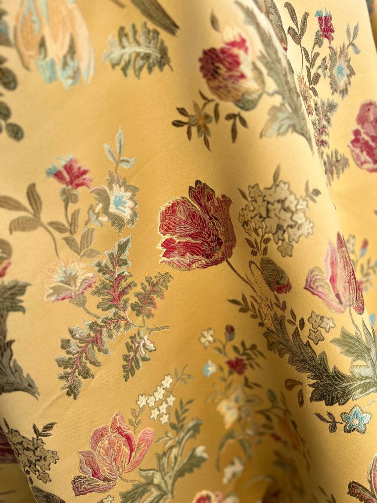 经典大马士革织物。San Leucio 金 - 纺织品  - 2.8 m - 2.5 m #3.2