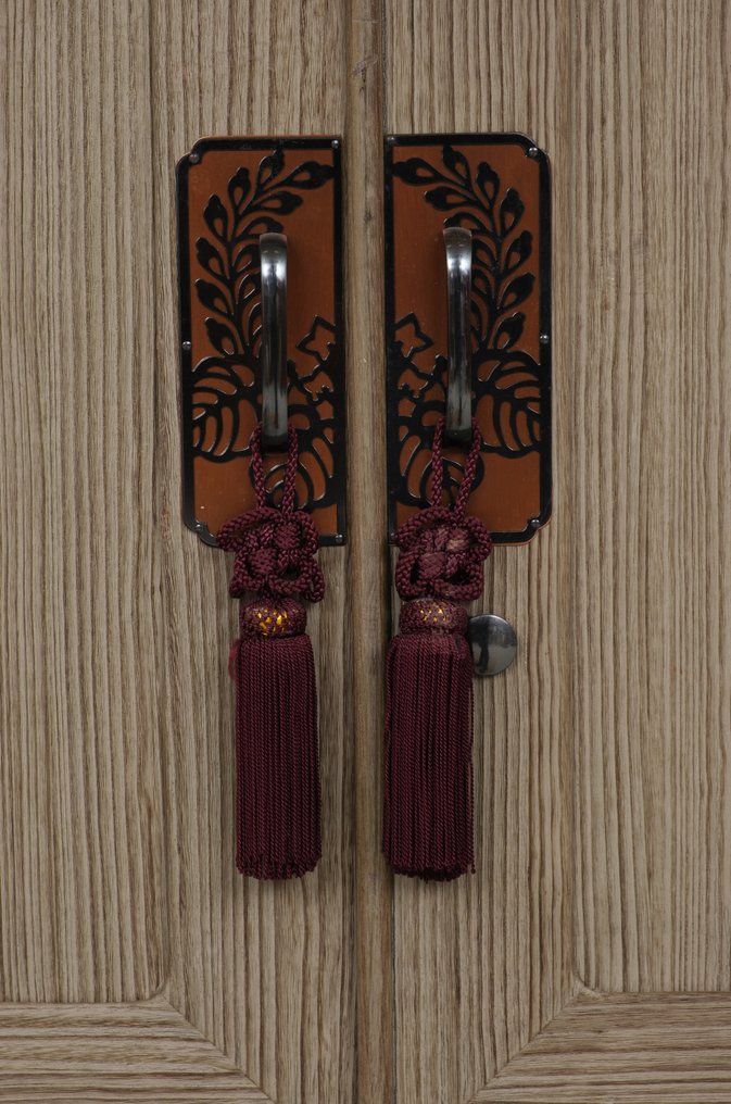 着物衣装箪笥(用于存放和服的抽屉柜) - 木, 金属,泡桐木/桐木 - 日本 - 昭和中期(20世纪中期) #1.0