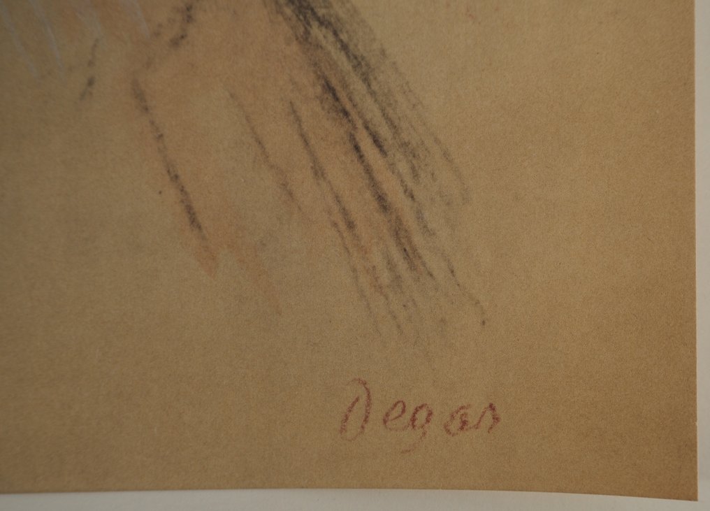 Edgar Degas (1834-1917) - Danseuse rattachant son tutu #2.1