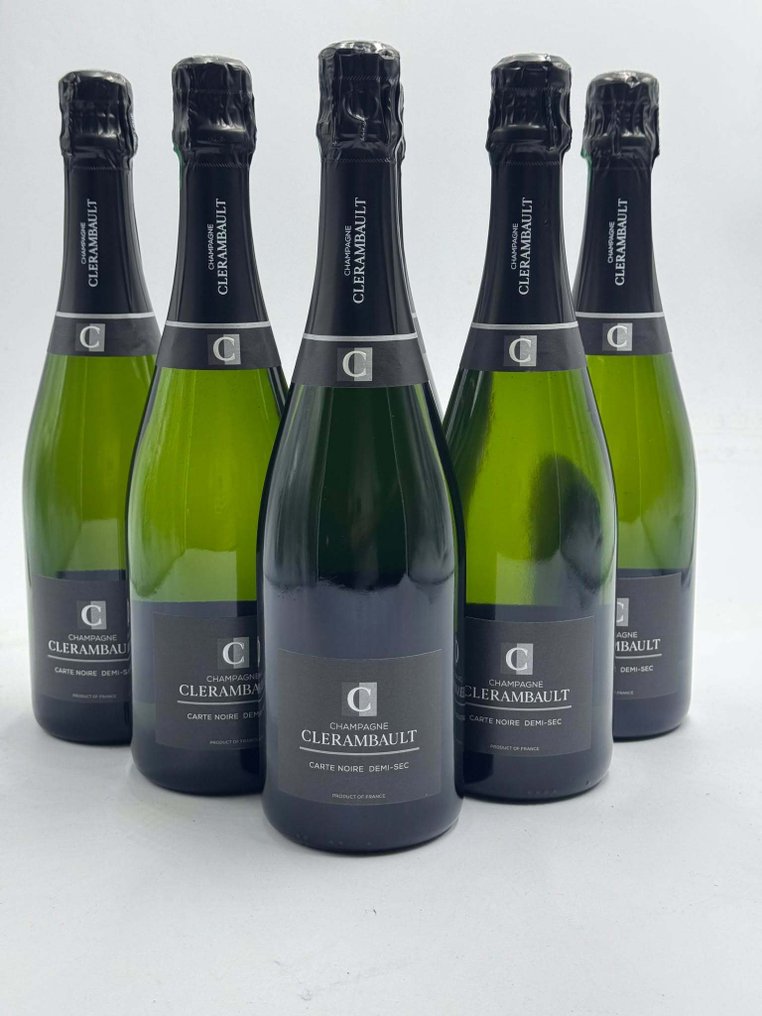 Clerambault, carte noir - Champagne Demi-Sec - 6 Bottles (0.75L) #1.0