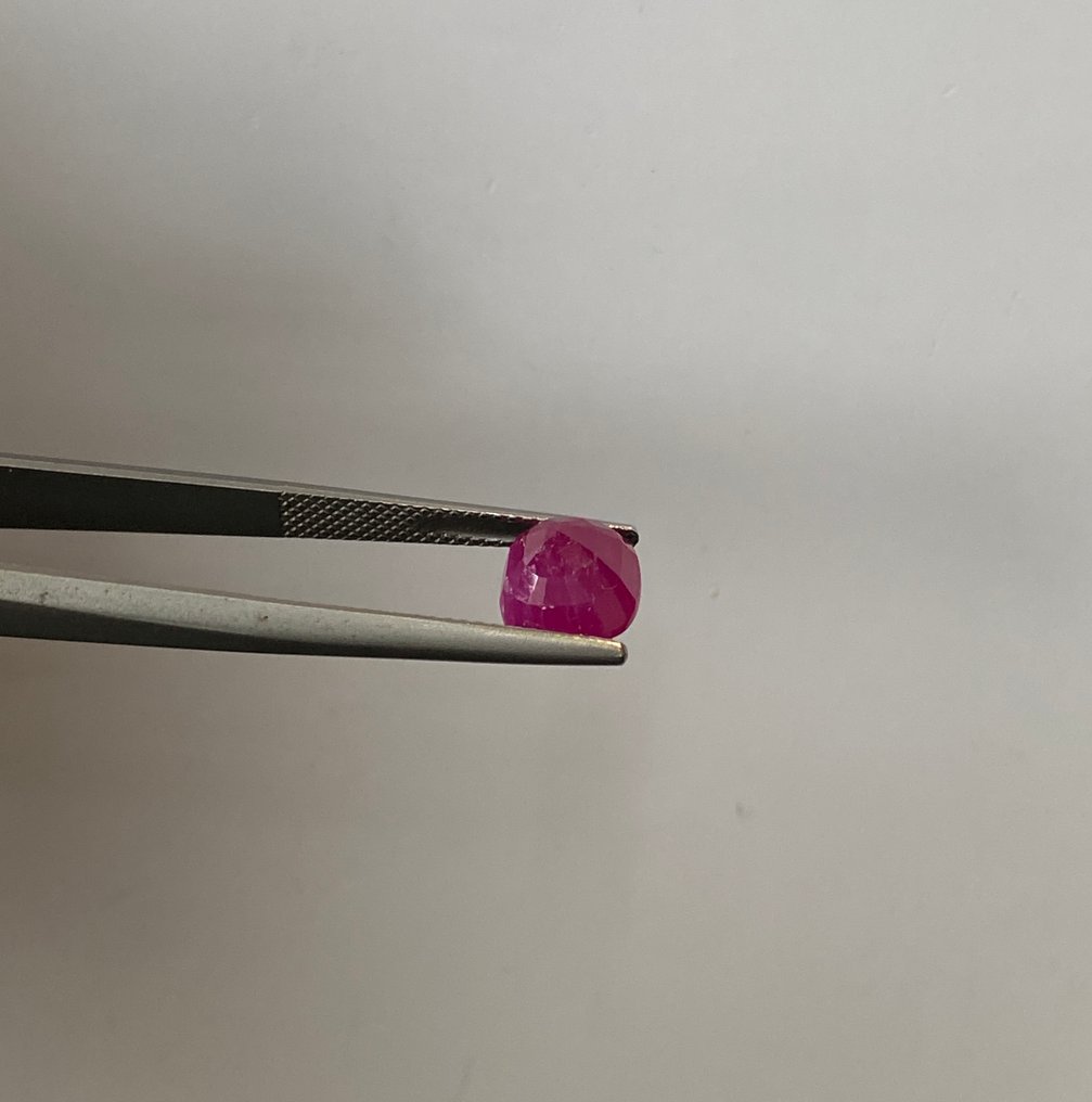 沒有保留價 - 1 pcs  紅色 紅寶石  - 3.85 ct - Bellerophon Gemlab - 稀有缅甸无加热红宝石 #3.2