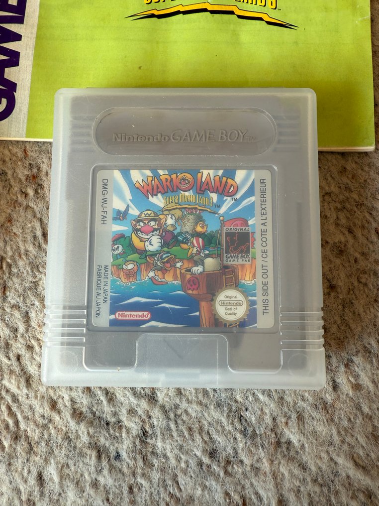 Nintendo - Gameboy - Wario Land: Super Mario Land 3 FAH Euro UK - Videospiel - In Originalverpackung #3.2
