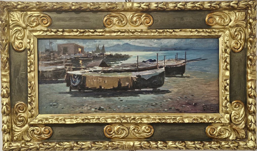 Felice Giordano (1880–1964) - Notturno napoletano #1.0