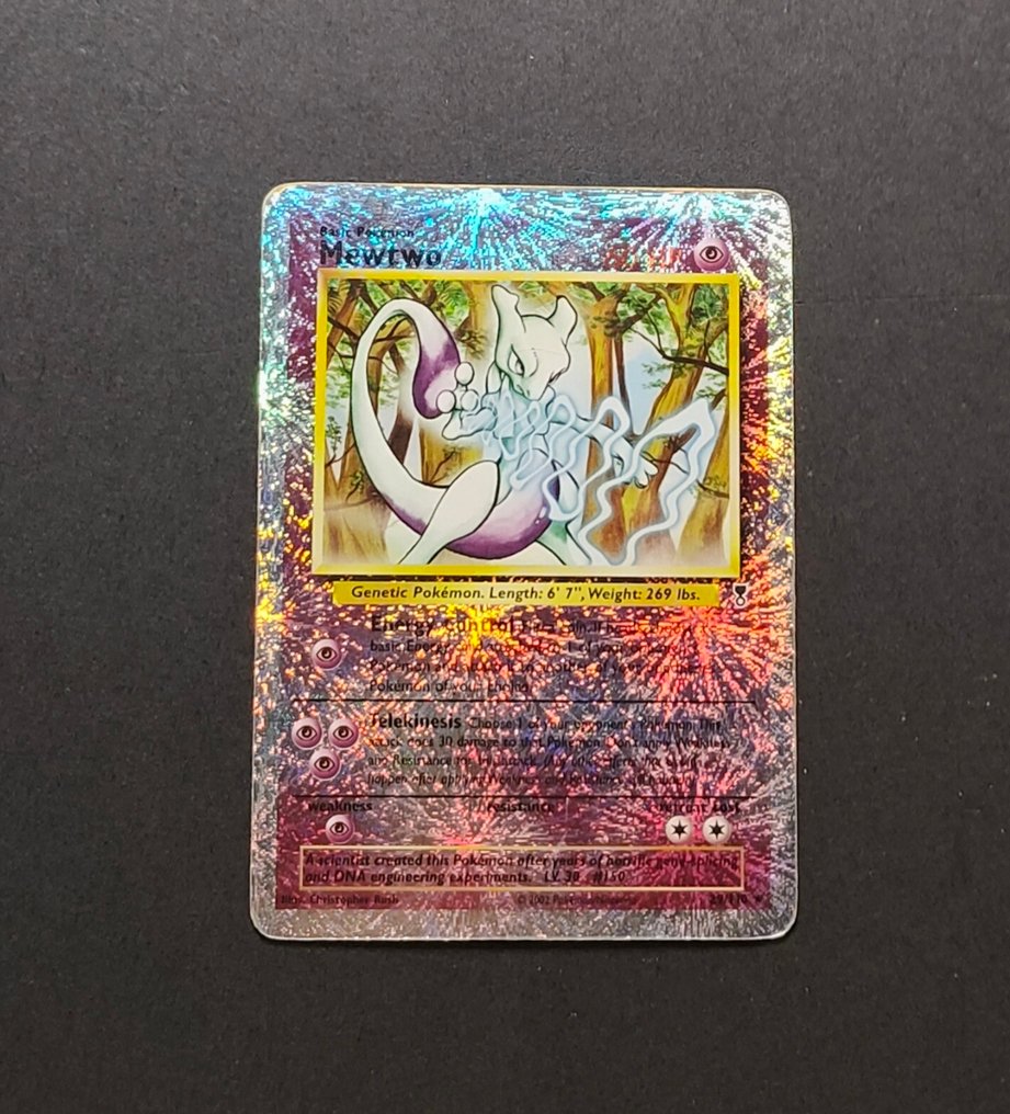 Pokémon - 1 Card - Mewtwo 29/110 Reverse holo - WOTC - Legendary Collection #1.0