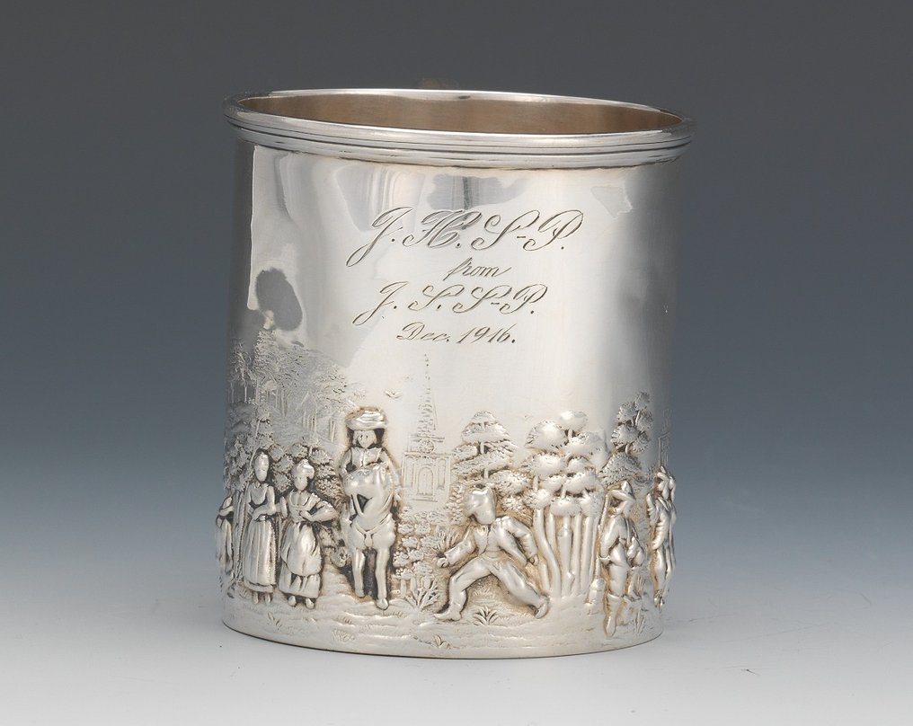 George Nathan & Ridley Hayes, Birmingham - Boccale - .925 argento #1.0