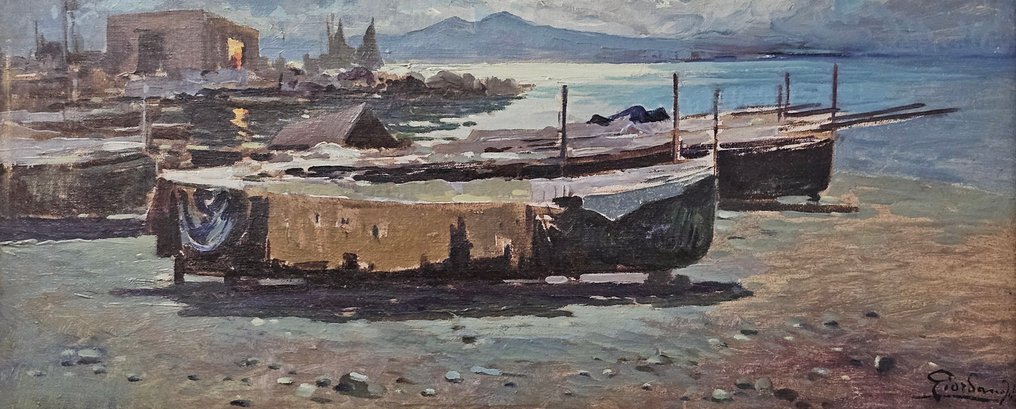 Felice Giordano (1880–1964) - Notturno napoletano #1.0