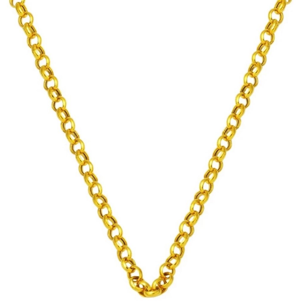 Handmade - Αλυσίδα - 14 καράτια Κίτρινο χρυσό - Doch Chain - 1,90 mm #1.0