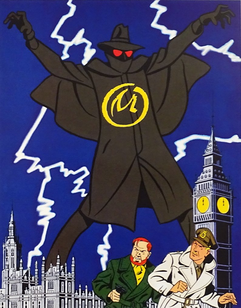 E.P. Jacobs - 1 Offset Print - Blake & Mortimer - La Marque Jaune - Image 202 #3.2