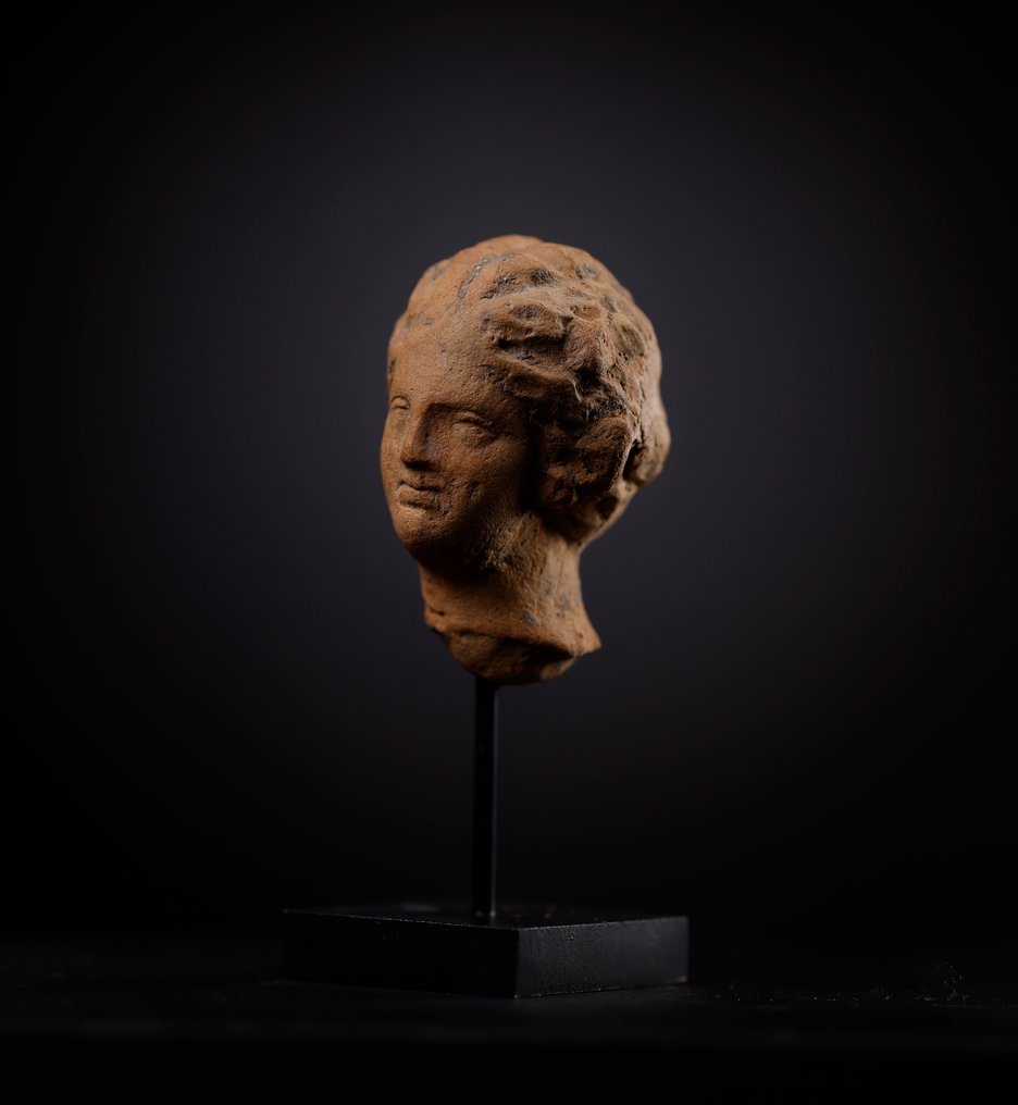 Grecia antica testa di terracotta - 4 cm #1.0