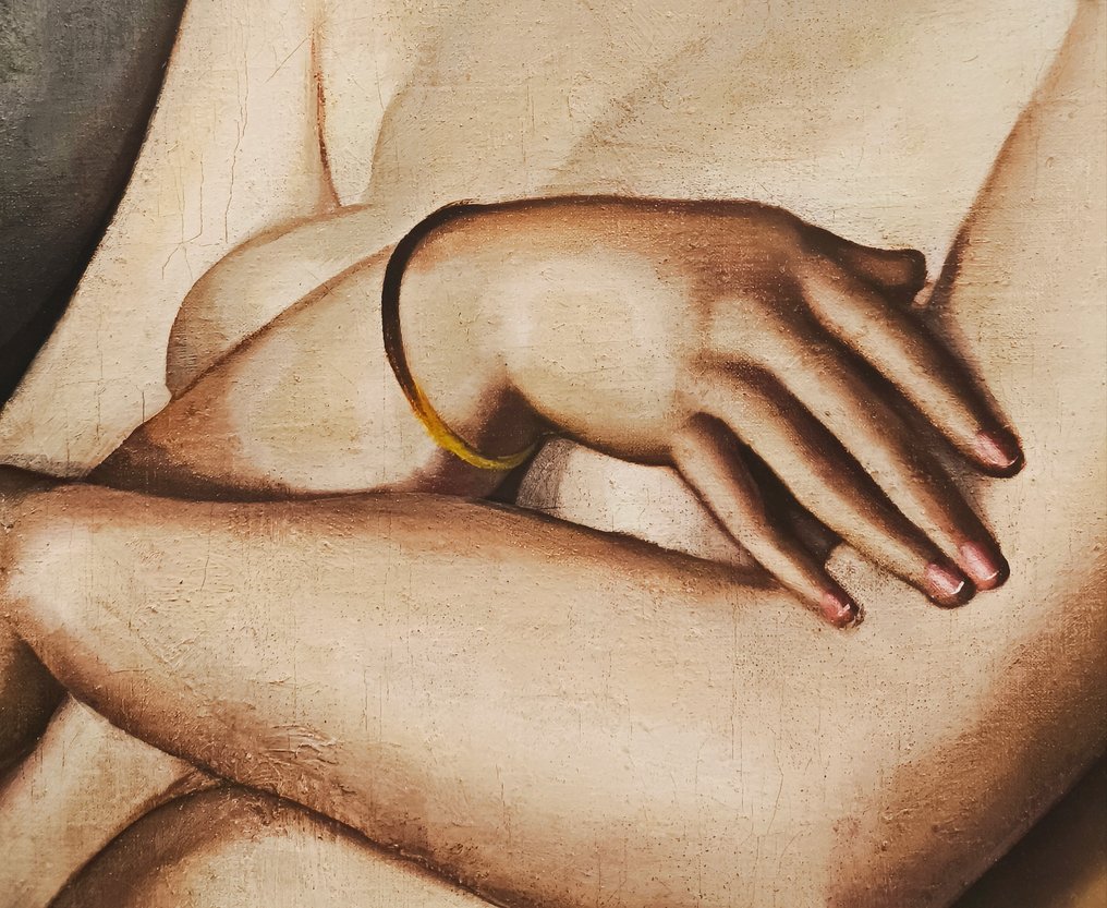 Tamara de Lempicka (1898-1980) (after) - "Le Rêve, 1927" #2.1