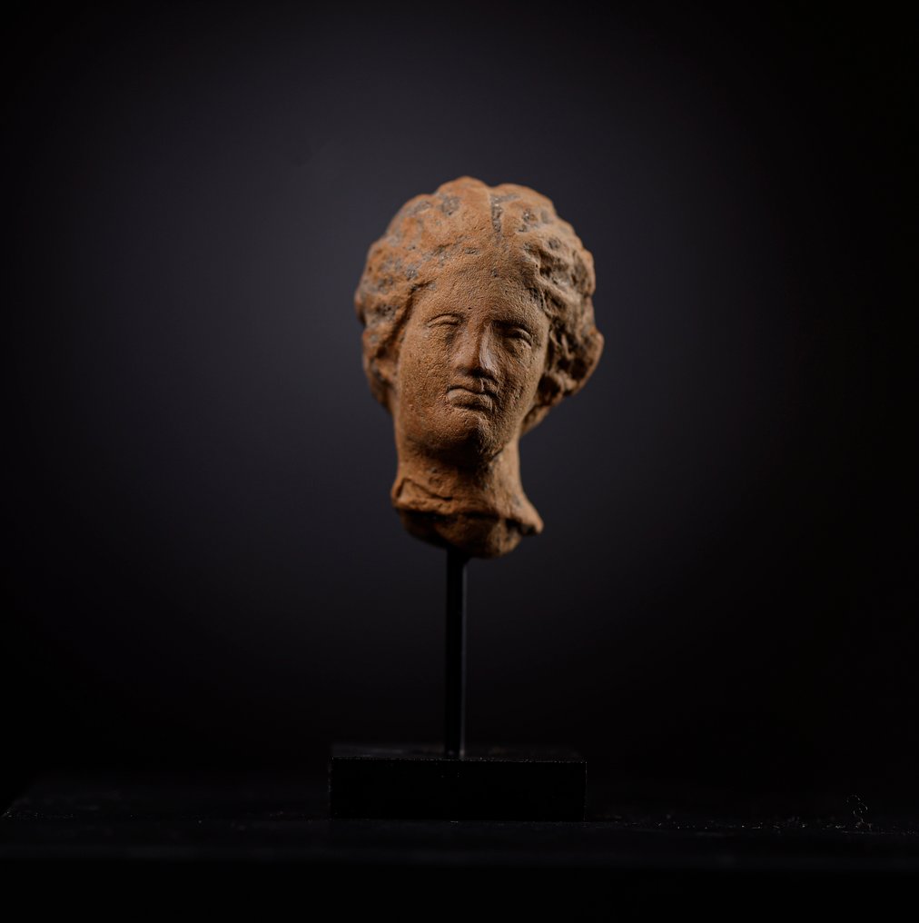Grecia antica testa di terracotta - 4 cm #4.3