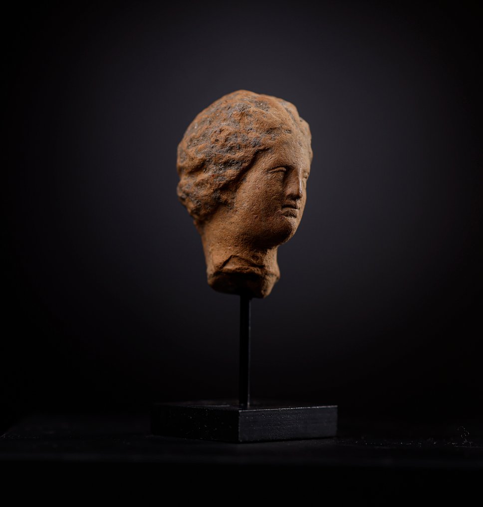 Grecia antica testa di terracotta - 4 cm #2.1