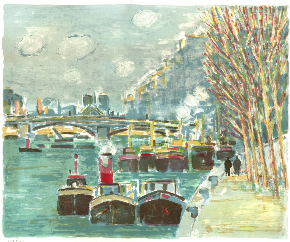 Robert Savary (1920-2000) - La Seine #4.3