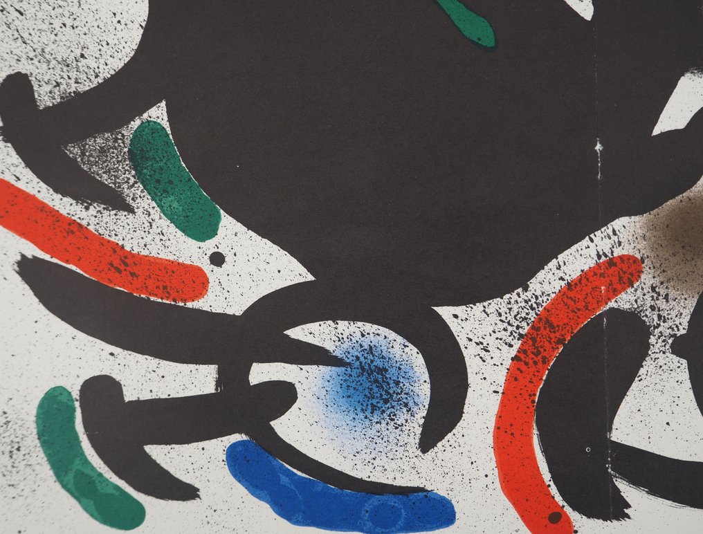 Joan Miro (1893-1983) - Composition surréaliste #2.1