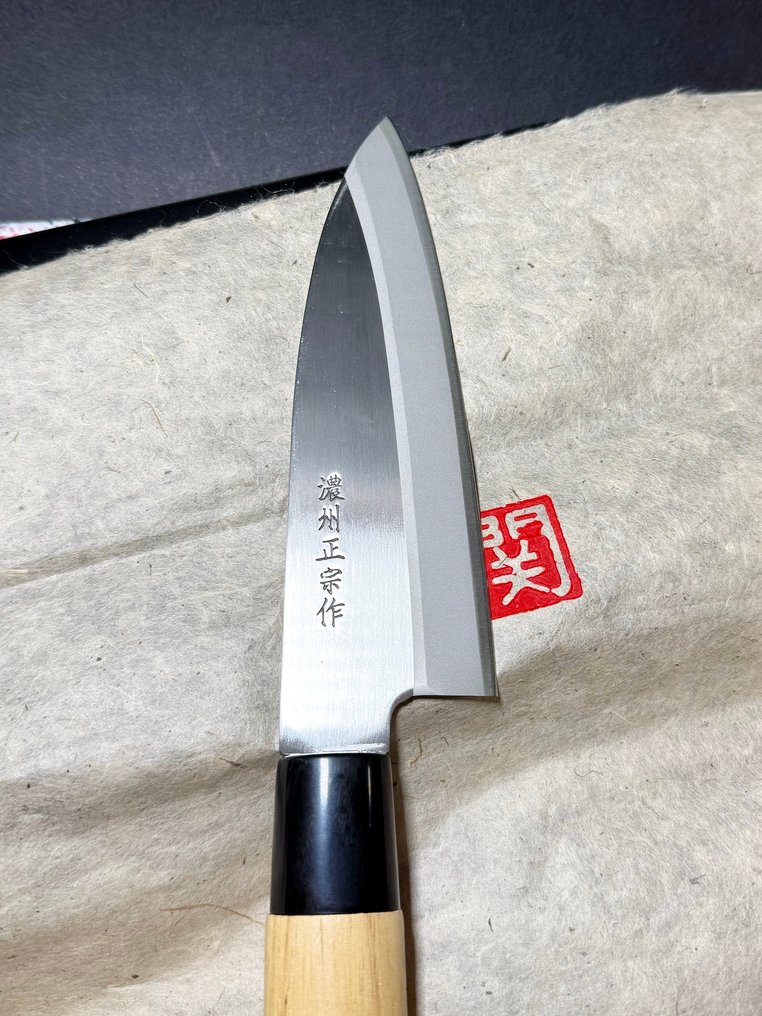 Satake SWORD SMITH - 厨刀 - Deba bōchō - 钢 - 日本 - 伪造的日本DEBA #1.0