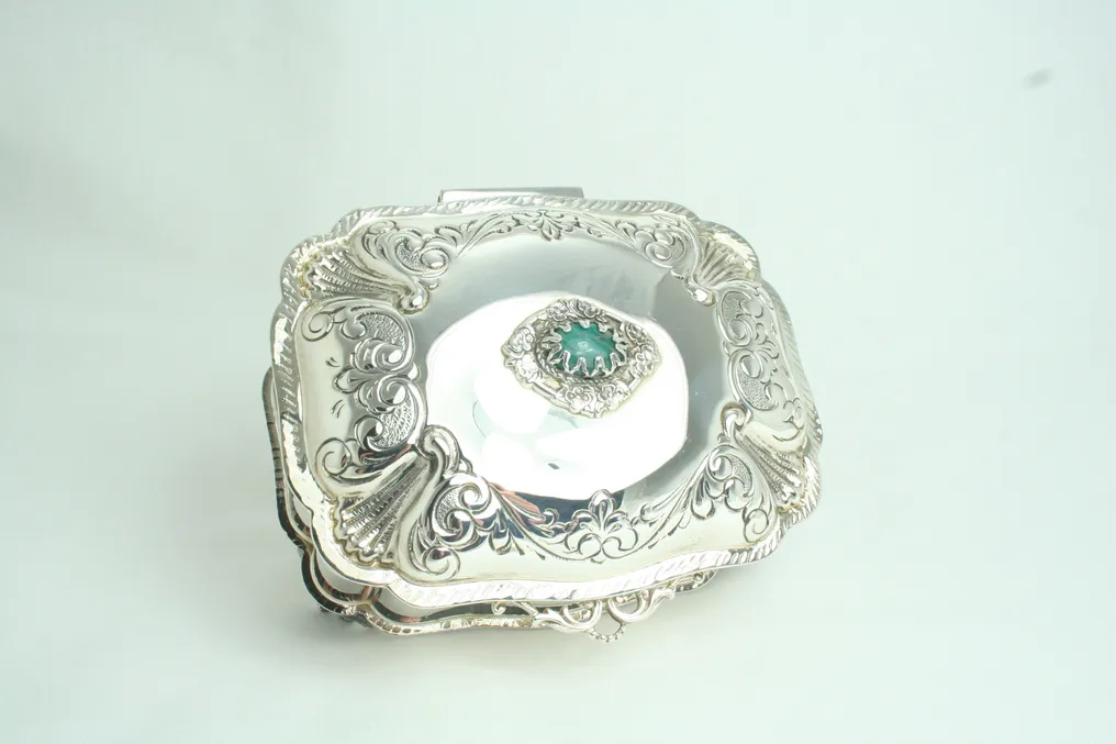 Portagioie - Argento inciso - .800 argento - Portagioie inciso #4.3