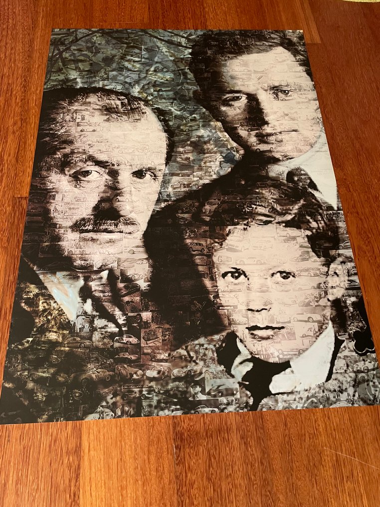 Poster - Porsche Generations - art by Caroline Llong - NO ENVIO A CANARIAS - 2018 #2.1