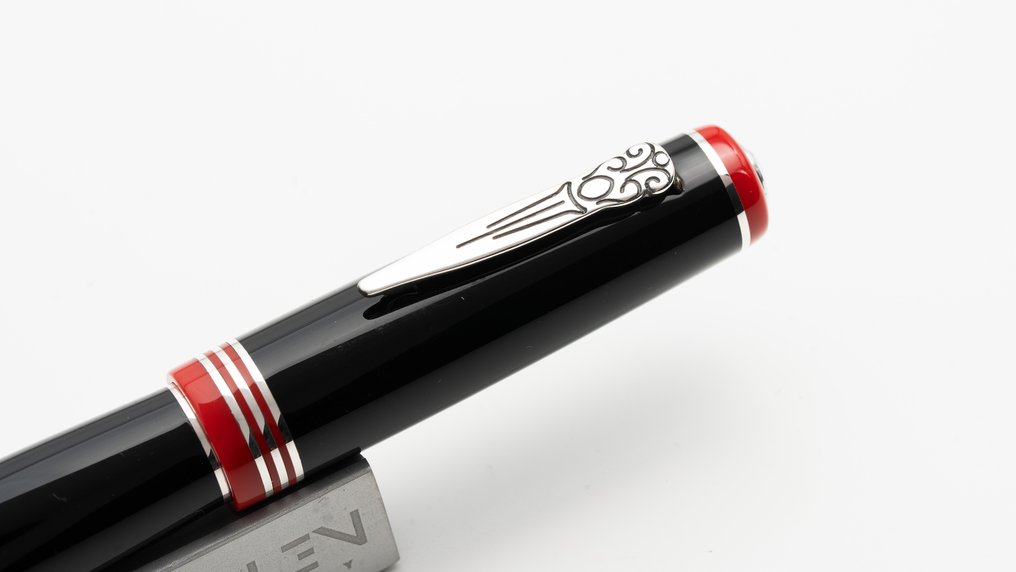 Marlen - Basilea Edizione Numerata in resina italiana e argento - Caneta de tinta permanente #3.2