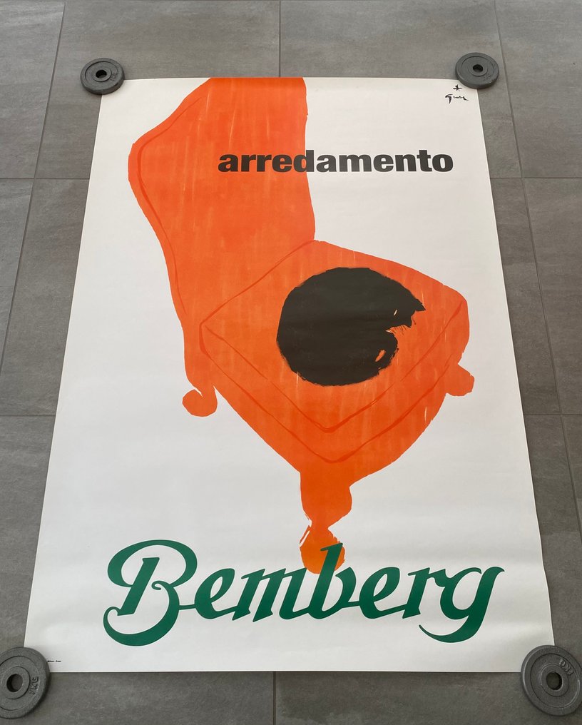 René Gruau - ARREDAMENTO BEMBERG - Anni ‘80 #1.0