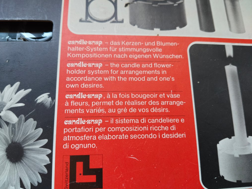 Candle Snap - Κηροπήγιο - Πλαστικό - Ειδικό σύστημα στοιβαζόμενων κηροπηγίων. #4.3