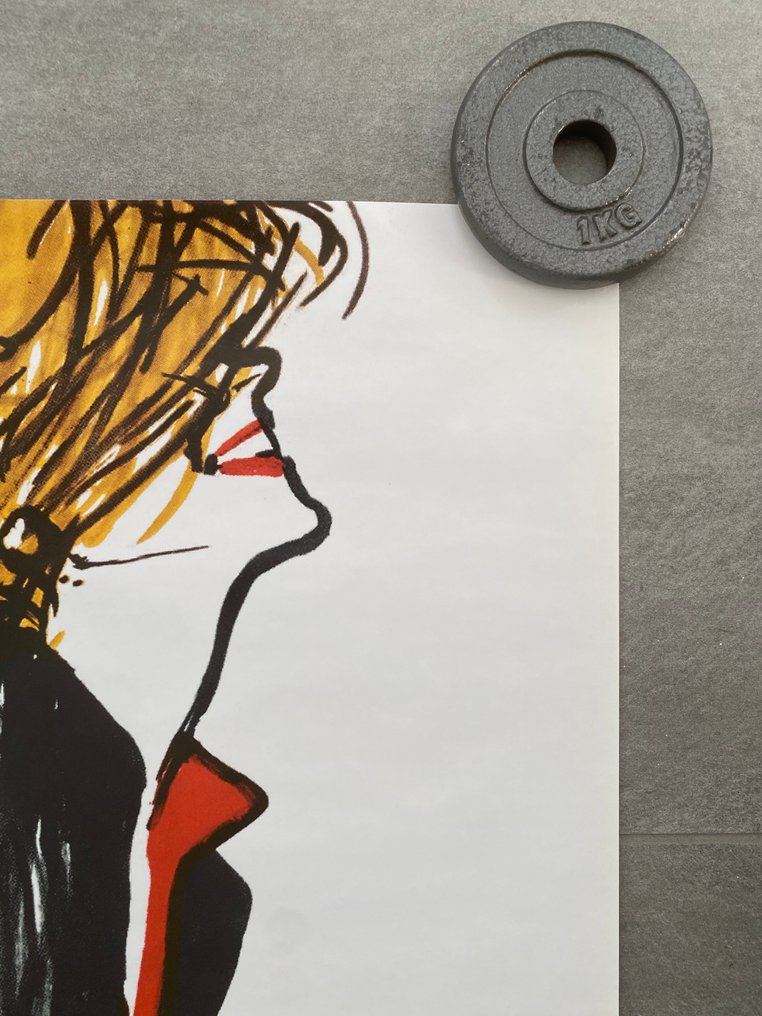 René Gruau - OCCHIO ALLA FODERA (FODERE BEMBERG) - Lata 80. #4.3