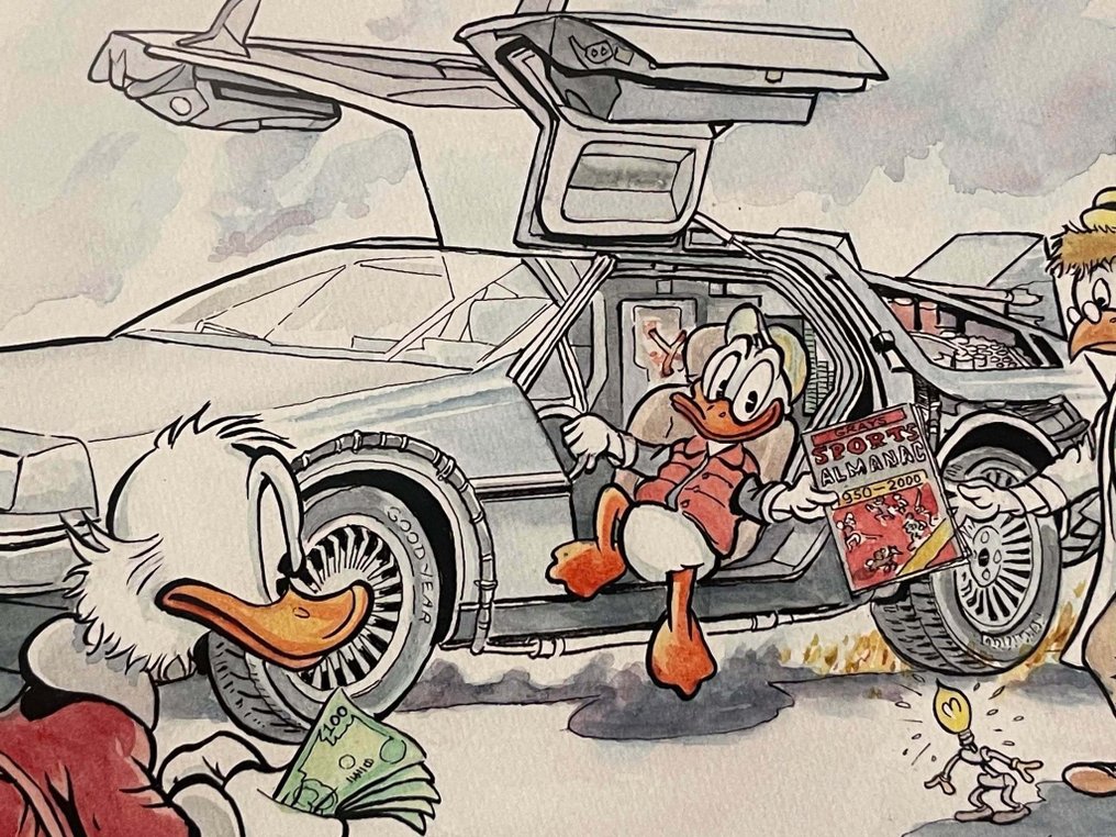 Patrick Block - Back to the Future 40th Anniversary Print: ‘Great Scott!’ #1.0