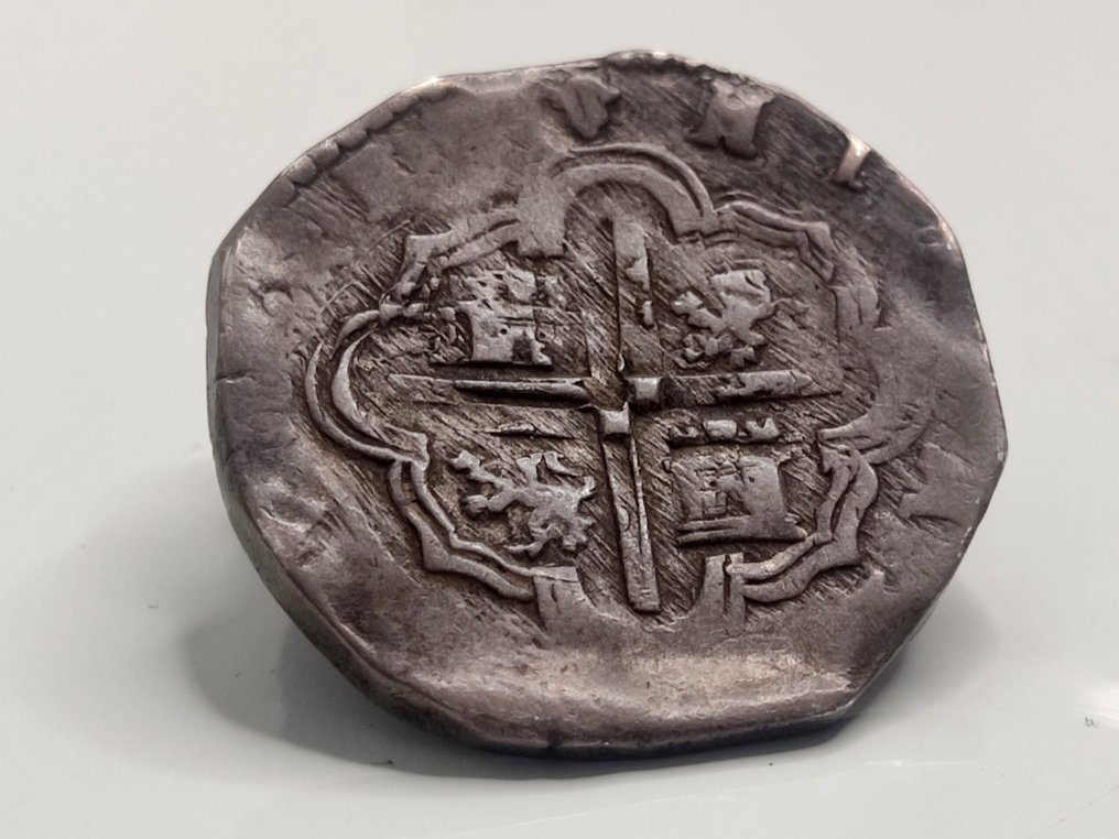 Espagne. Philippe II. 4 Reales Segovia #1.0