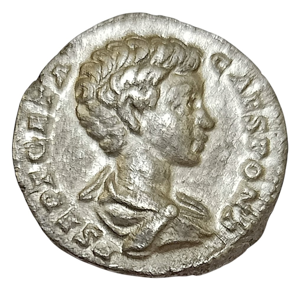 Impero romano. Geta (209-211 d.C.). Denarius Rome 200-202 AD (Senza prezzo di riserva) #1.0
