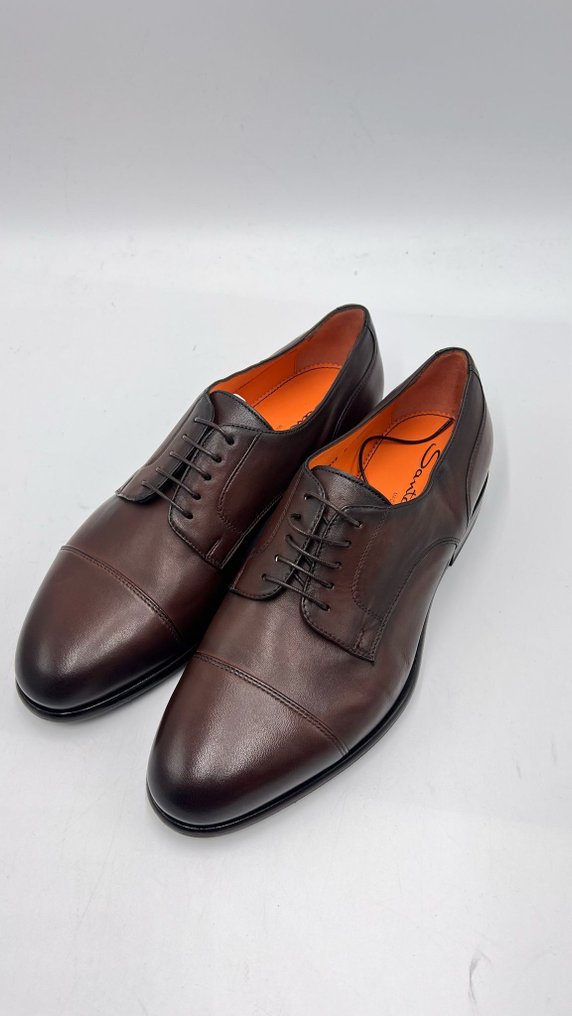 Santoni - Sapatos com atacadores - Tamanho: EU 41.5 #4.3