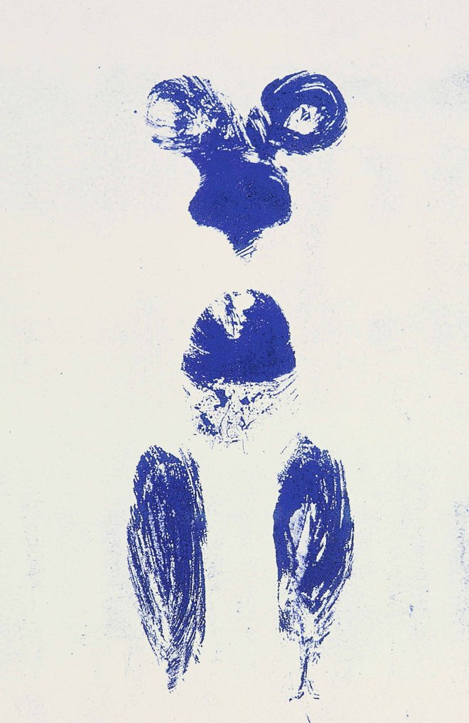 Yves Klein (1928-1962) - Anthropometrie, ANT 100. #3.2