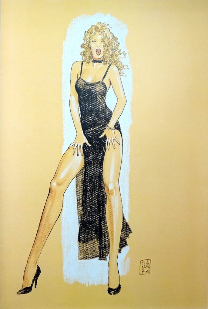 Manara, Milo - 1 Offset Print - Pin-up 404 - 2003 #1.0