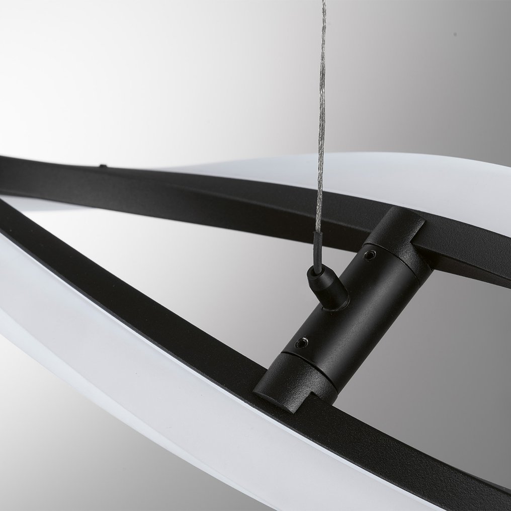 Fischer & Honsel - 吊顶灯 - Torcido - 黑色 - 金属 #3.2