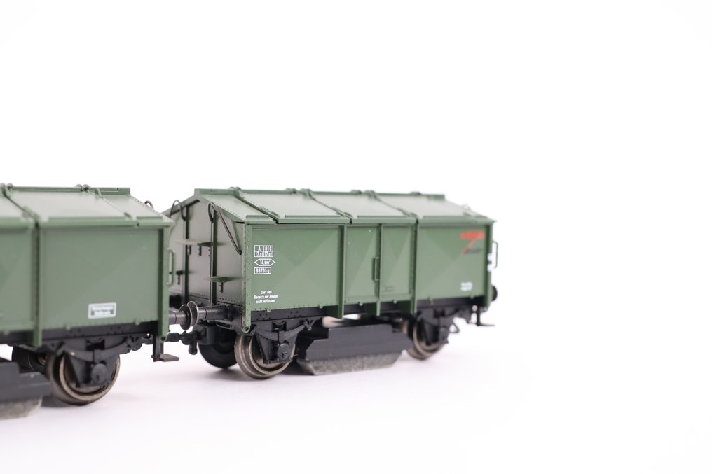 Märklin H0 - 46010 - Modellvonat teherfuvarozás (1) - Kettős vágánytisztító jármű. - DB #4.3