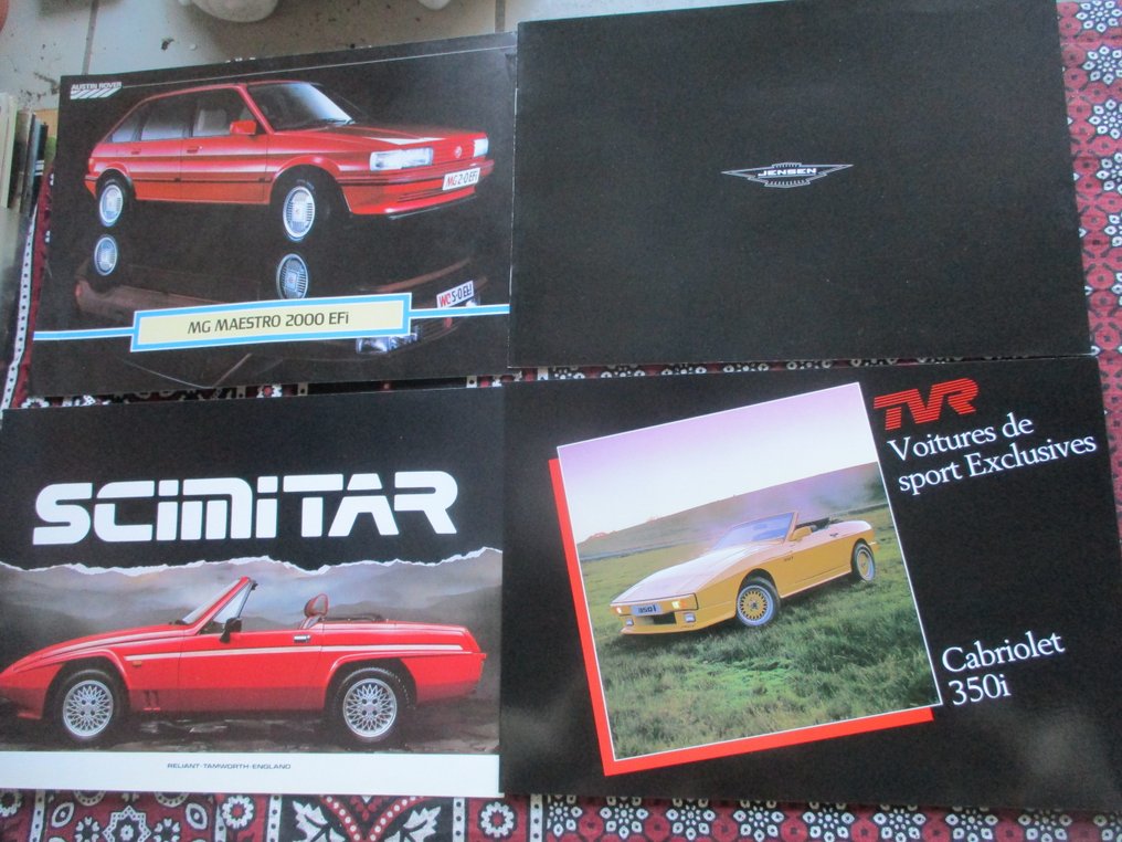 Small Britsh mades (Caterham, Lotus, TVR, Grinall, Chessil, Jensen, NG, Scimitar) - Διαφημιστικό φυλλάδιο - 1975 #4.3