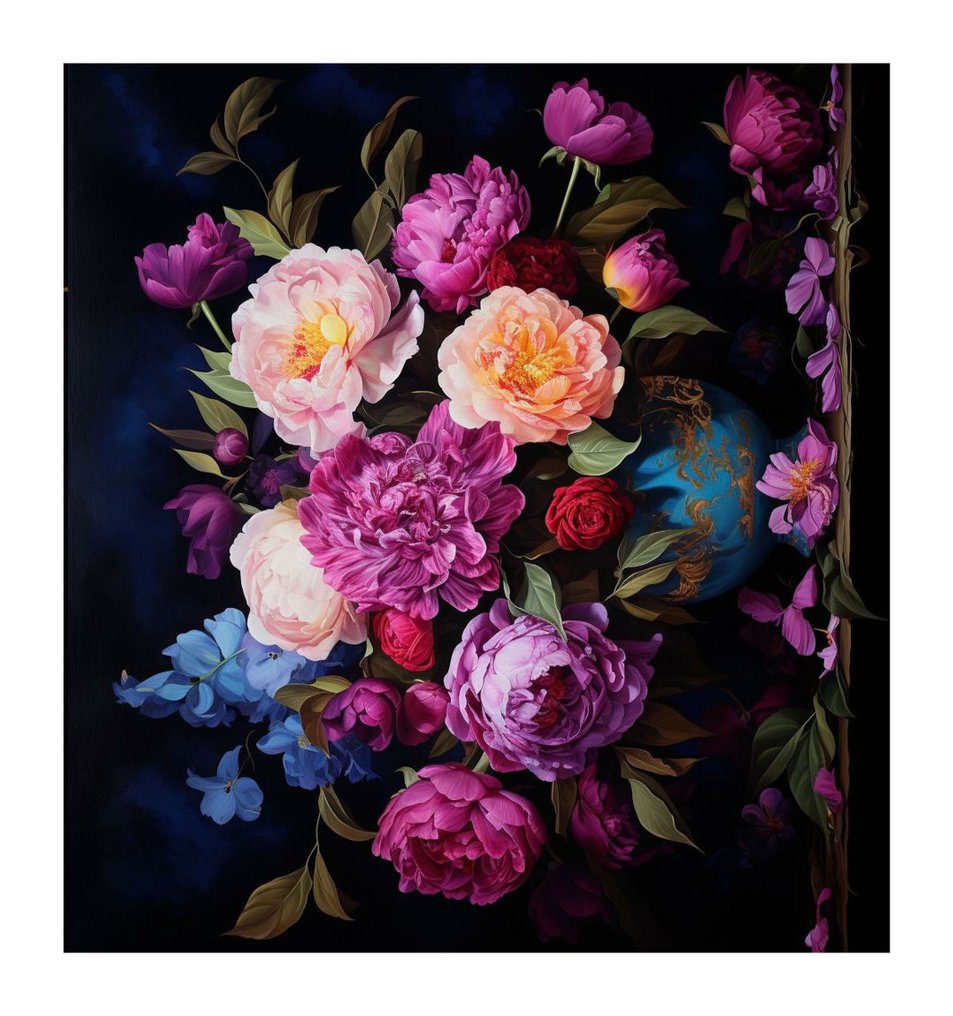 Favialis Dias (XXI) - Bucaro con Flores #1.0