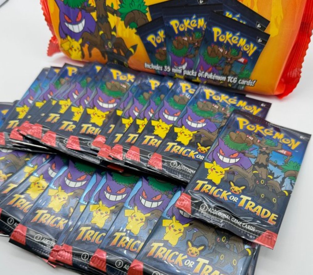 Pokémon - 70 Booster bundle - Trick or Trade Booster Bundle - Various sets #1.0