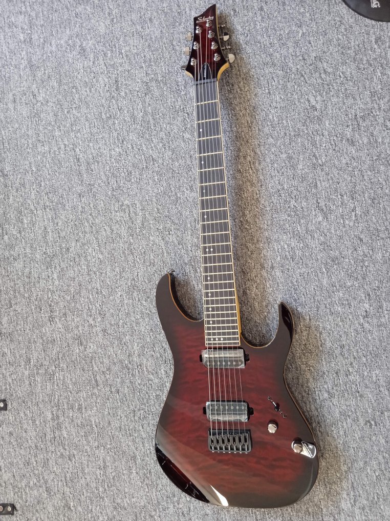 Schecter - Schecter - Banshee 7 P Crb 7 corde + 5 accessori -  - 7弦电吉他 #1.0