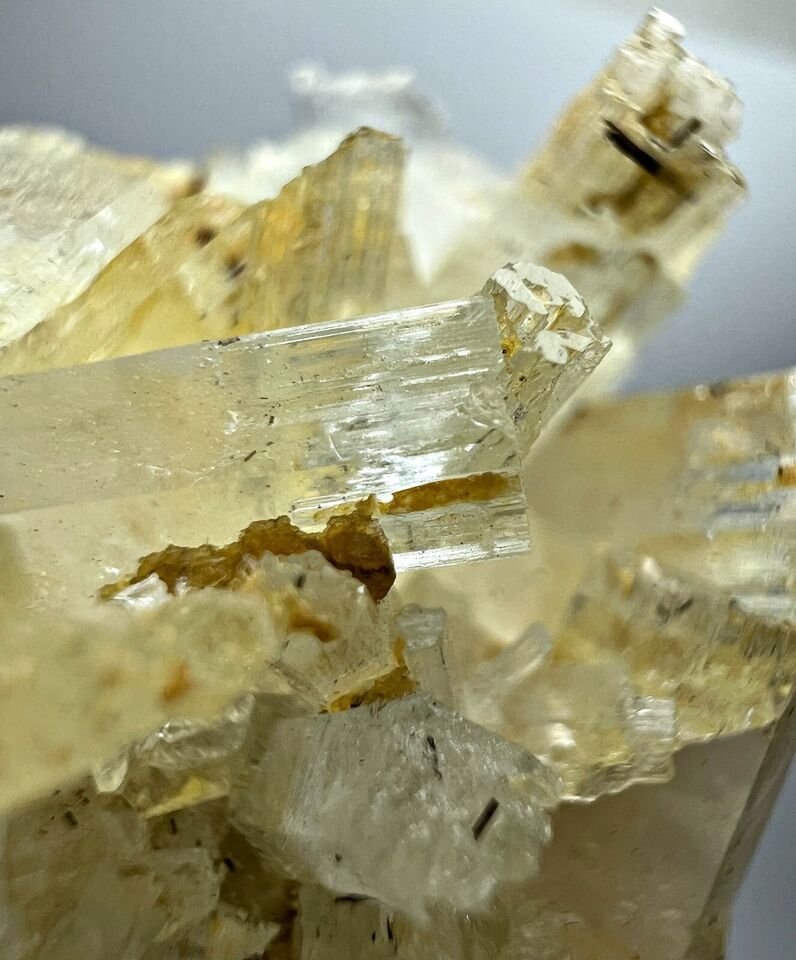 Σπάνιο Γκοσενίτη Σύμπλεγμα κρυστάλλων - Ύψος: 30 mm - Πλάτος: 32 mm- 34 g #2.1