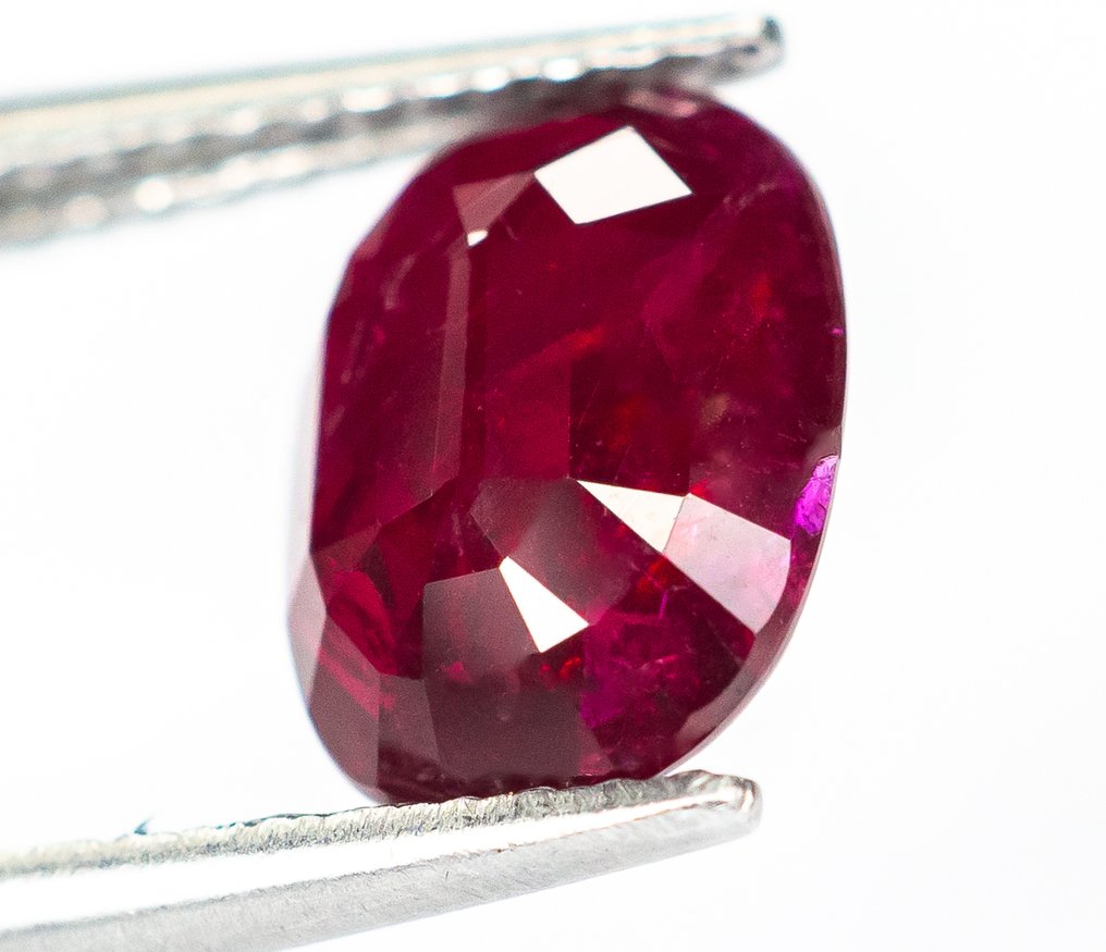 沒有保留價 紅寶石  - 2.27 ct - Lotus Gemology - 深红色（莫桑比克） #3.2