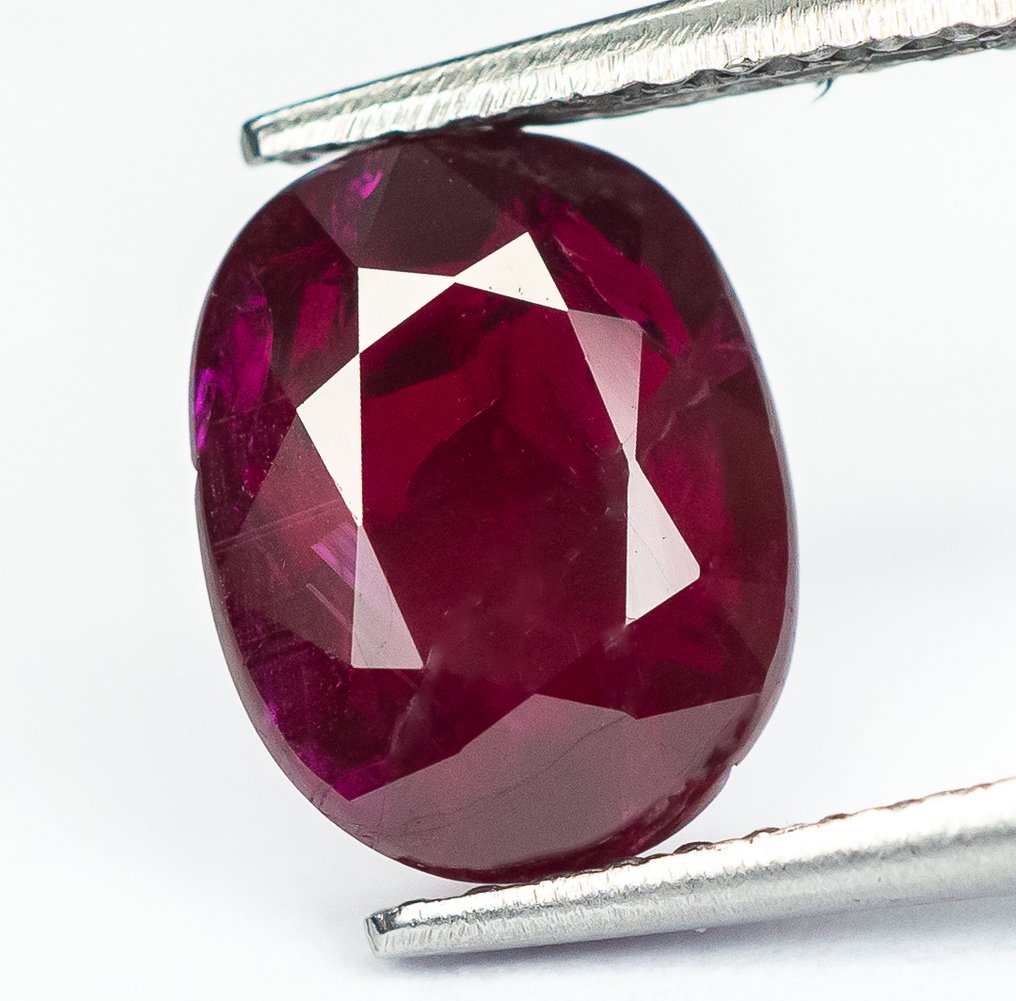 沒有保留價 紅寶石  - 2.27 ct - Lotus Gemology - 深红色（莫桑比克） #1.0