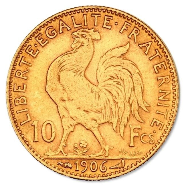 Francja. 10 Francs 1906 #1.0