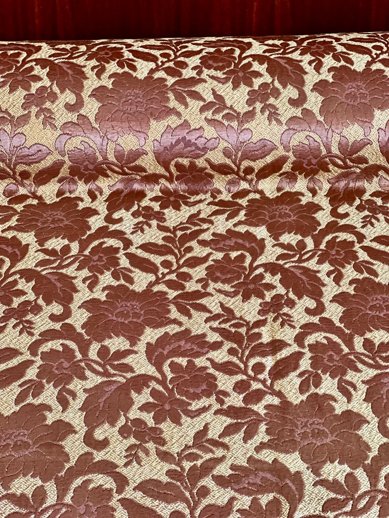 丝绸和提花床罩，巴洛克风格和花卉印花。 - 床罩  - 245 cm - 215 cm #4.3