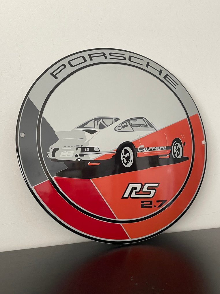 Enamel plate - Porsche 911 RS - Enamel cannot be shipped to the Canary Islands. #2.1
