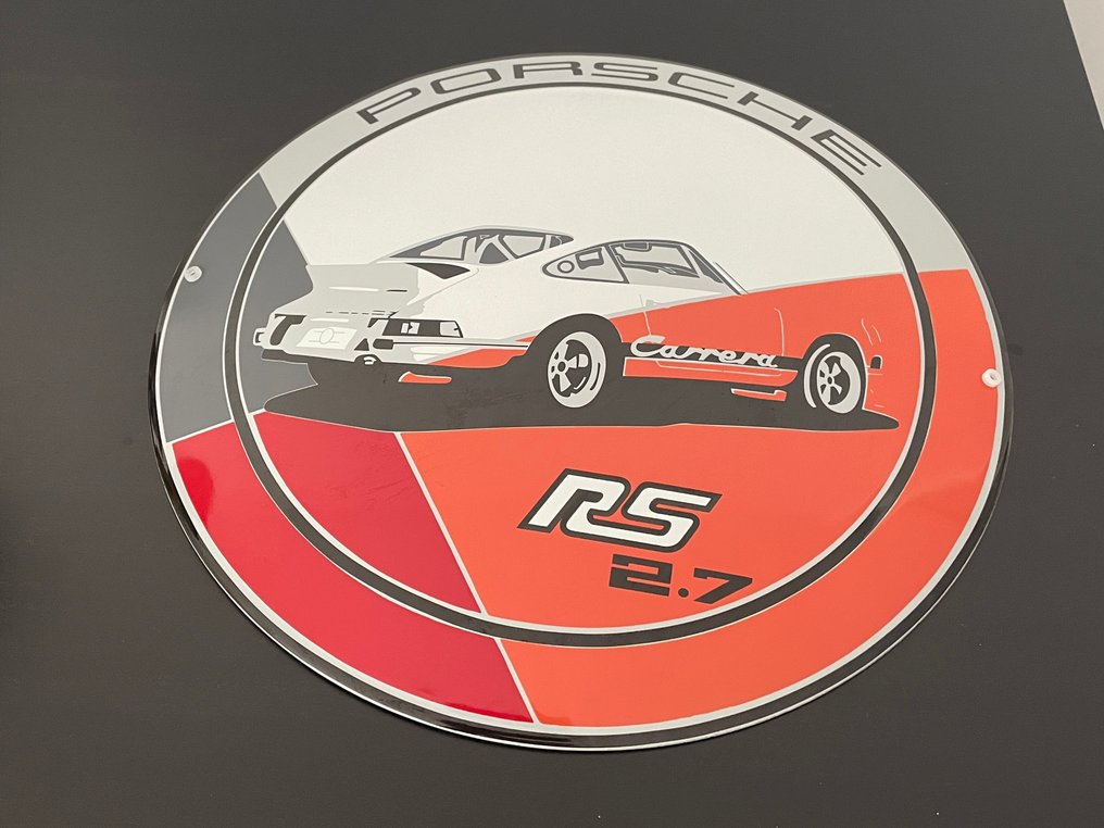 Enamel plate - Porsche 911 RS - Enamel cannot be shipped to the Canary Islands. #1.0