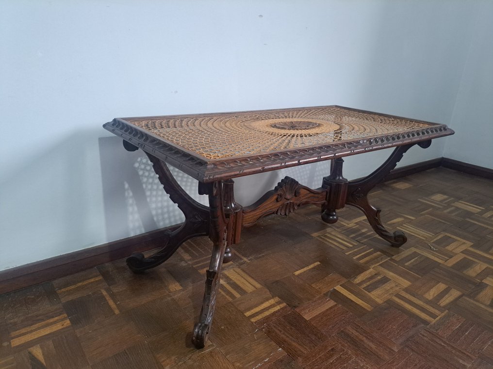 咖啡桌 - 木, 玻璃 #1.0