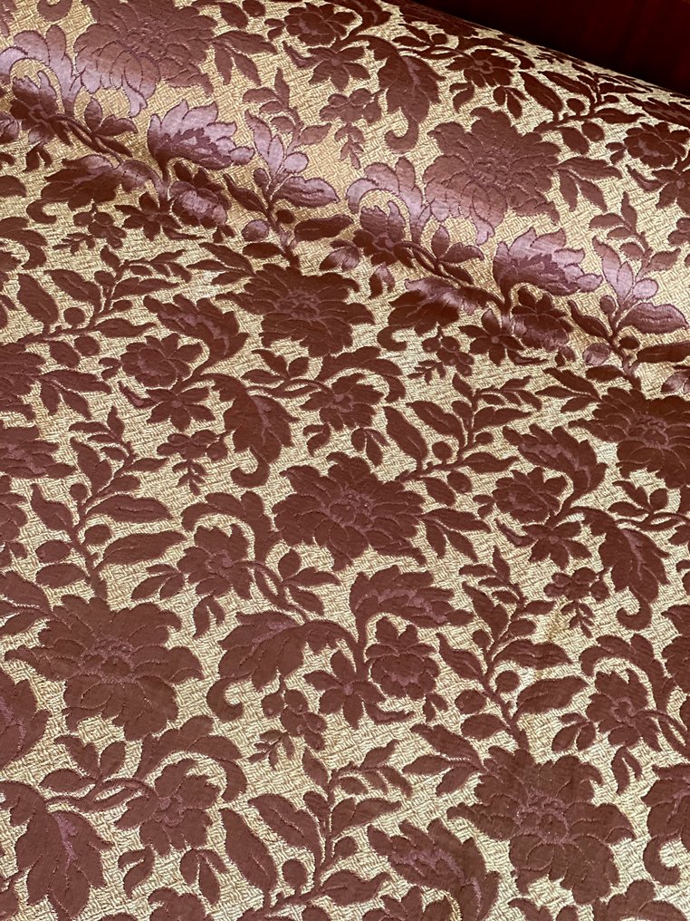 丝绸和提花床罩，巴洛克风格和花卉印花。 - 床罩  - 245 cm - 215 cm #3.2
