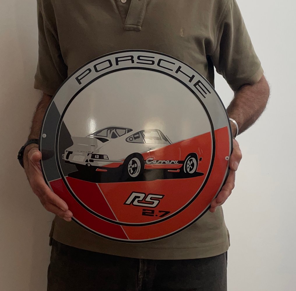 Enamel plate - Porsche 911 RS - Enamel cannot be shipped to the Canary Islands. #4.3
