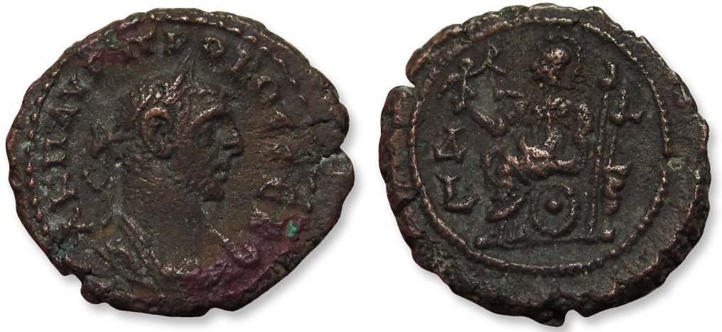 Ρωμαϊκή Αυτοκρατορία. Probus (AD 276-282). Tetradrachm Alexandria mint circa 278-279 A.D. - dated RY 4 -  (χωρίς τιμή ασφαλείας) #2.1