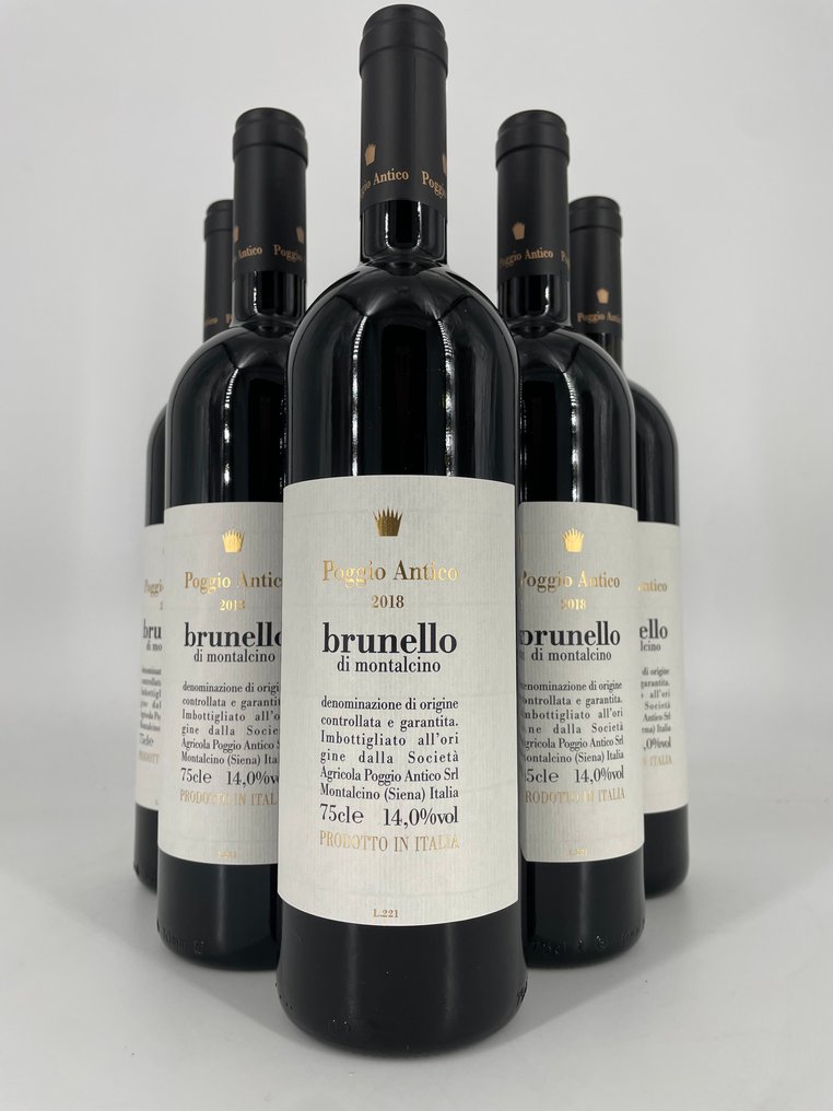2018 Poggio Antico - 蒙达奇诺·布鲁奈罗 - 6 Bottles (0.75L) #1.0